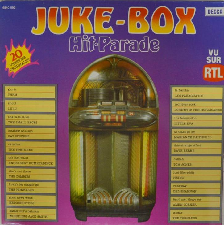 Juke-Box Hit Parade - Lp Als nieuw, Cd's en Dvd's, Vinyl | Verzamelalbums, Zo goed als nieuw, Pop, 12 inch, Ophalen of Verzenden