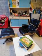 Eames style lounge chair.ottoman walnoot.550€, Antiek en Kunst, Antiek | Kantoor en Zakelijk, Ophalen