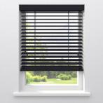 Nieuwe Fenstr zwarte Houten Jaloezie Hein Zand 1m95 x 1m35, Huis en Inrichting, Stoffering | Gordijnen en Lamellen, Ophalen, 150 tot 200 cm