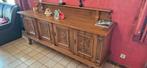 Kast voor eetkamer met mooie sculpturen in deuren - vintage, Ophalen, Gebruikt