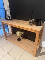 Console en teck naturel, Ophalen, Nieuw