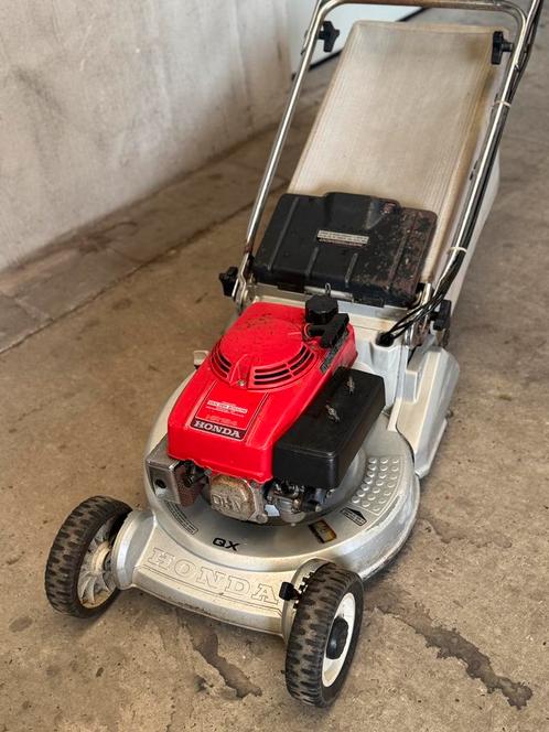 Honda HR194 Roller, Tuin en Terras, Grasmaaiers, Gebruikt, Benzine-grasmaaier, 40 t/m 49 cm, Cirkelmaaier, Opvangzak, Versnellingen