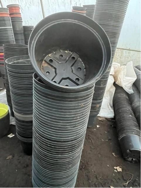 grote bloempotten kweekpotten 4 liter, Tuin en Terras, Bloempotten, Zo goed als nieuw, Kunststof, Binnen, Balkon, Tuin, Minder dan 40 cm