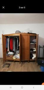 Garde-robe 4 portes en bon état., Huis en Inrichting, Ophalen of Verzenden, Gebruikt