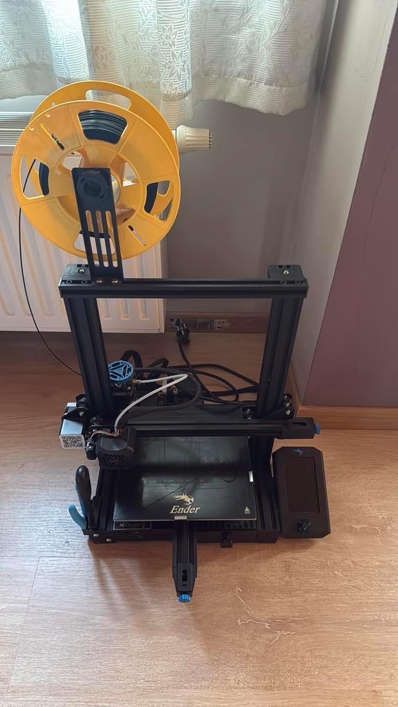 Ender 3 V2 + upgrades + filament, Informatique & Logiciels, 3D Imprimantes, Comme neuf, Enlèvement ou Envoi