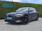 Audi e-tron !verkocht! - Black edition -2x S-line (bj 2022), Auto's, Automaat, 230 kW, Gebruikt, 313 pk