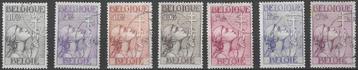 Belgie 1933 - Yvert/OBP 377-383 - Tuberculosebestrijding (ST