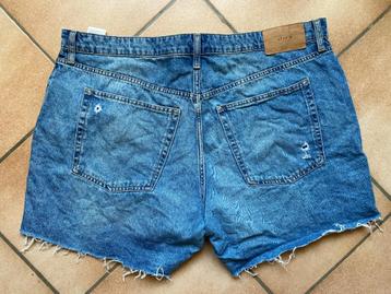 H&M Boyfriends shorts blaux jeans pre-used Maat 50 beschikbaar voor biedingen