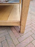 Eiken salontafel, Ophalen of Verzenden, Zo goed als nieuw