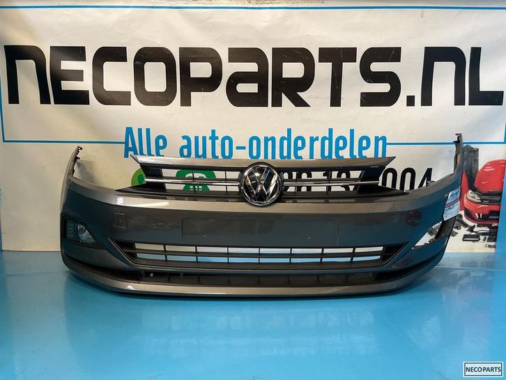VOLKSWAGEN POLO 2G VOORBUMPER BUMPER ORIGINEEL, Auto-onderdelen, Carrosserie, Spatbord, Volkswagen, Gebruikt, Ophalen of Verzenden