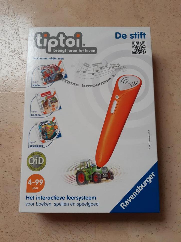 Tiptoi pen, 5 boekjes en 2 spelletjes, Kinderen en Baby's, Speelgoed | Educatief en Creatief, Gebruikt, Elektronica, Puzzelen