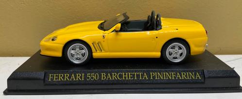 1/43 Ferrari 550 Barchetta Pininfarina, Hobby en Vrije tijd, Modelauto's | 1:43, Zo goed als nieuw, Auto, Ophalen of Verzenden