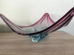 Vintage Murano glazen schaal in perfecte staat., Enlèvement, Neuf, Autres formes, Balance