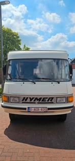 Hymer Peugeot Oldtimer 2500 cc Diesel, Koelkast, Treinzit, Hymer, Overige merken