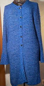 Caroline Biss 38 (40)Lange Vest / gilet Mooi koningsblauw, Kleding | Dames, Truien en Vesten, Maat 38/40 (M), Blauw, Ophalen of Verzenden