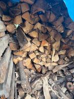 Te koop es/populier., Tuin en Terras, Brandhout, 6 m³ of meer, Ophalen, Essenhout, Blokken