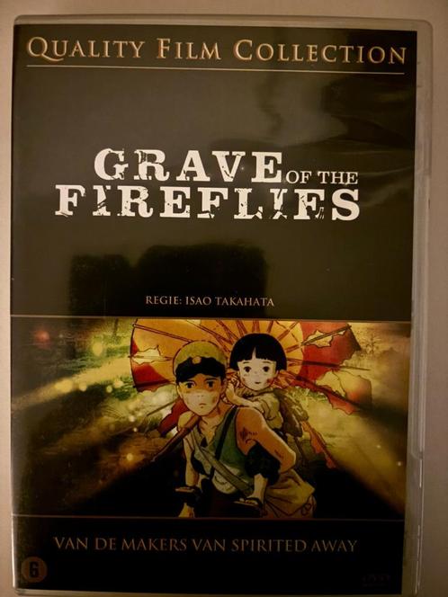 Grave of the fireflies, Cd's en Dvd's, Dvd's | Tekenfilms en Animatie, Zo goed als nieuw, Anime (Japans), Verzenden