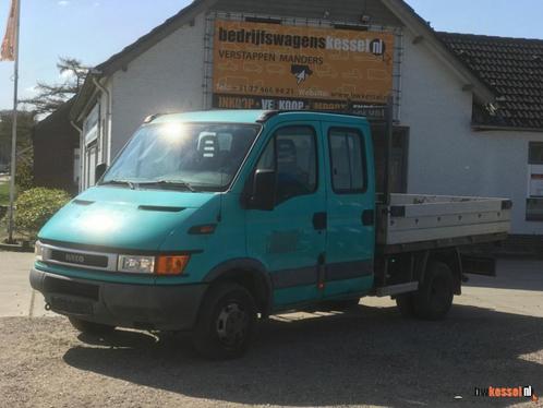 Iveco Daily 50C13 2.8 Hpi DC Open Laadbak Pick-Up Trekhaak, Auto's, Bestelwagens en Lichte vracht, Bedrijf, ABS, Centrale vergrendeling