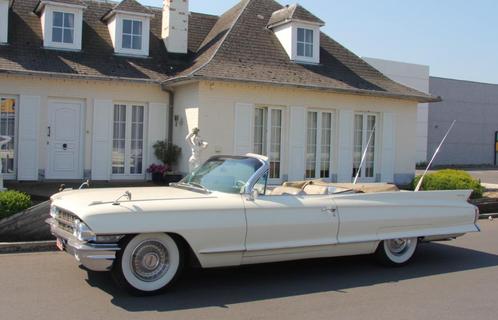 Cadillac 1962, Auto's, Oldtimers, Particulier, Cadillac, Benzine, Cabriolet, 2 deurs, Automaat, Beige, Achterwielaandrijving, Ophalen