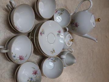 te koop : 12- delig koffieservies, Service complet, Enlèvement, Utilisé, Autres styles