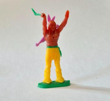 Indianer mit Sockel mit Tomahawk  GIOCAS EU 1978 Incompleet  beschikbaar voor biedingen