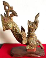 Zeldzame Birmese Mandalay-draak in hout, eind 19e eeuw, Antiek en Kunst, Kunst | Niet-Westerse kunst, Ophalen