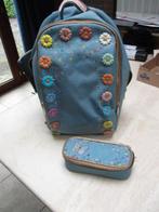 Jeune Premier rugzak en pennendoos, Handtassen en Accessoires, Tassen | Schooltassen, Verzenden, Gebruikt, Rugtas