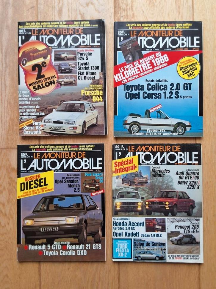 revues Moniteur Automobile, Boeken, Auto's | Folders en Tijdschriften, Ophalen
