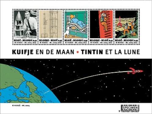 Blok 109 - uitgiftejaar 2003 Kuifje op de maan - postfris X, Postzegels en Munten, Postzegels | Europa | België, Postfris, Orginele gom