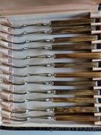12 vintage visvorkjes in originele doos, Ophalen of Verzenden