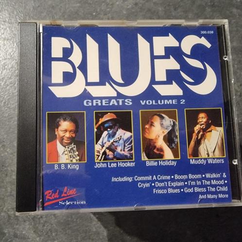 CD Various - Blues greats vol. 2, CD & DVD, CD | Compilations, Utilisé, Jazz et Blues, Enlèvement ou Envoi