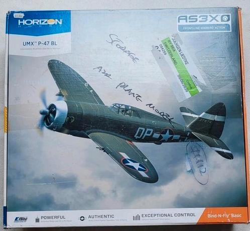 E-flite UMX P-47D NF Razorback BL BNF inclusief Lipo Accu's, Hobby & Loisirs créatifs, Modélisme | Radiocommandé & Téléguidé | Avions