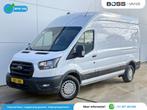Ford Transit 350 2.0 TDCI 170PK L3H3 170PK Airco Cruise Cont, Auto's, 4 cilinders, Wit, Bedrijf, 5 deurs
