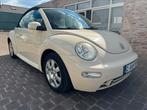 Vw new beetle cabrio 1.6i 2004 165000km airco! Gekeurd!, Autos, Cuir, Entreprise, Cabriolet, Boîte manuelle