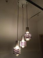 Sixties hanglamp Anvia Hoogervorst, Maison & Meubles, Lampes | Suspensions, Utilisé, Enlèvement ou Envoi, Métal