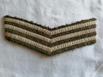 3 strepen, Verzamelen, Militaria | Algemeen, Ophalen of Verzenden, Landmacht, Embleem of Badge
