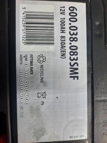 battery, Enlèvement, Utilisé
