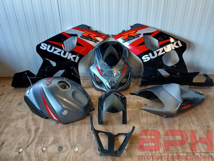Kappenset + tank Suzuki GSX-R 600 750 K4 - K5 2004 t/m 2005, Motoren, Onderdelen | Suzuki, Gebruikt, Ophalen
