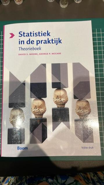 D.S. Moore - Theorieboek NIEUW wegens stoppen studies beschikbaar voor biedingen