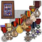 ABBL: Heel veel 11 Belgische medailles van een soldaat WW1, Verzamelen, Verzenden, Landmacht, Zwaard of Sabel