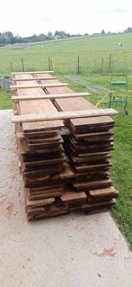 Houten schors planken, Bricolage & Construction, Bois & Planches, Comme neuf, Enlèvement ou Envoi