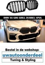 Grill Nieren Dubbele Spijl Zwart Voor Bmw X6 G06, Auto diversen, Tuning en Styling, Verzenden