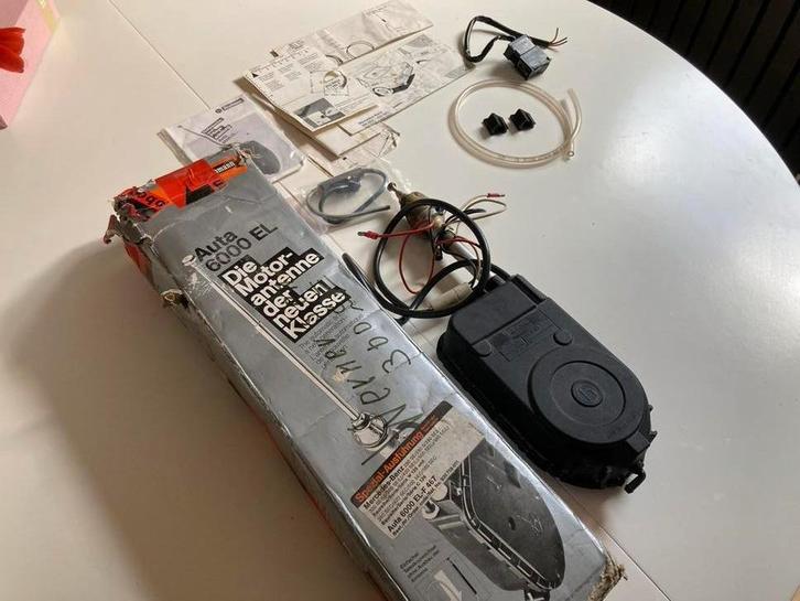 hirschmann auta 6000 EL Werkend met toebehoren, Auto-onderdelen, Elektronica en Kabels, Mercedes-Benz, Oldtimer onderdelen, Gebruikt