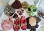 10 Halloween artikelen (maskers, hoofdeksels,...), Ophalen of Verzenden