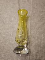 Val Saint Lambert vaas geel, Antiek en Kunst, Ophalen of Verzenden
