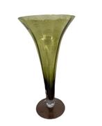 grote glazen trompetvaas., Antiek en Kunst, Ophalen