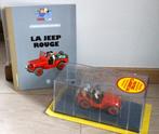 Kuifje auto 1/24 Tintin voiture n 6 Jeep rouge Hergé, Verzamelen, Verzenden, Kuifje, Nieuw