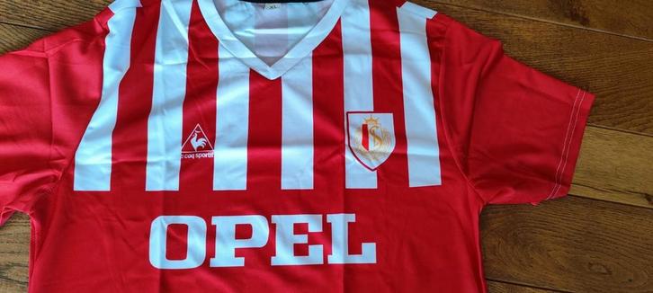 Standard de Liège vintage voetbalshirt, OPEL., Verzamelen, Sportartikelen en Voetbal, Zo goed als nieuw, Shirt, Ophalen of Verzenden