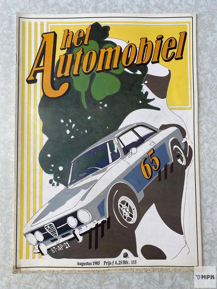 Het Automobiel Magazine Augustus 1985 #65, Boeken, Auto's | Folders en Tijdschriften, Gelezen, Ophalen of Verzenden