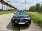 Infiniti FX 30d S Premium, Auto's, Automaat, Zwart, Zwart, Leder